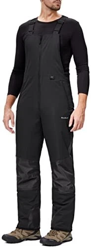 BenBoy Mens Snow Bibs Ski Pants Softshell Waterproof Insulated Ripstop Snowbo...