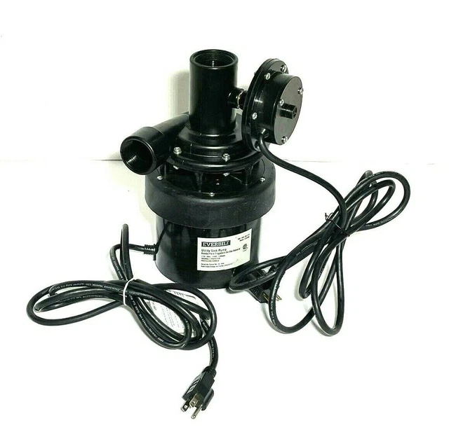 USED EVERBILT 1/3 HP Utility Sink Pump LTS250A 1002 303 674 100.00