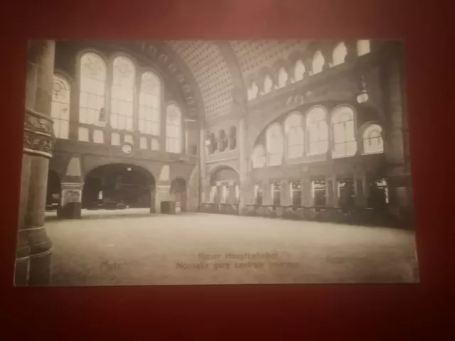 CPA - 57 - Metz - Nouvelle gare centrale intérieur