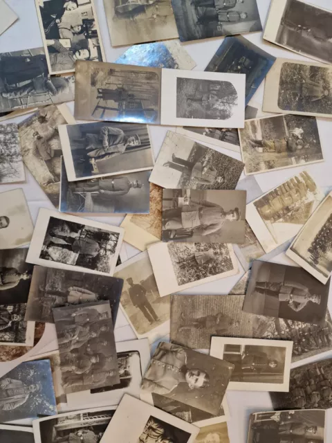 85 × Fotos Foto  Fotokarten 1.Wk AK Pk Feldpost Stempel Konvolut Lot Militär