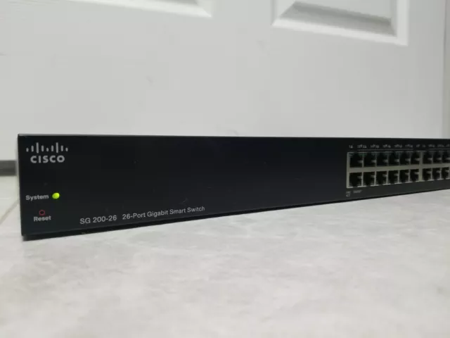 Commutateur intelligent Cisco Small Business (SG 200-26) 26 ports Gigabit