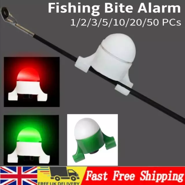 ROD TIP CLIP LED Bite Alarm For Night Fishing with Feature 2024 £6.11 -  PicClick UK