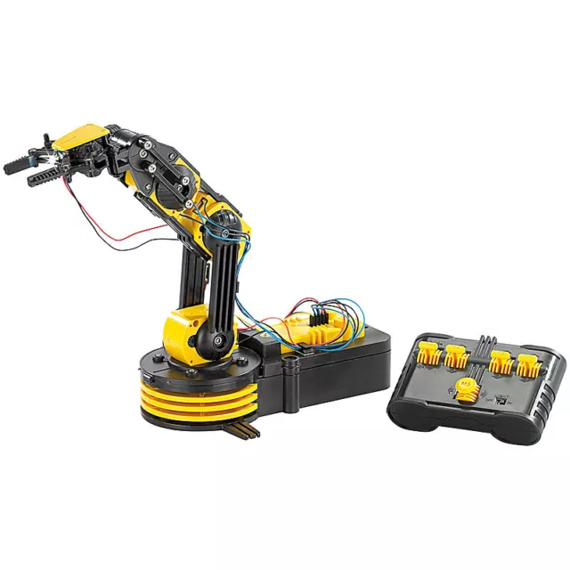 Playtastic Roboterarm Bausatz: Baukasten "Roboter-Arm" (Roboterarm selber bauen)