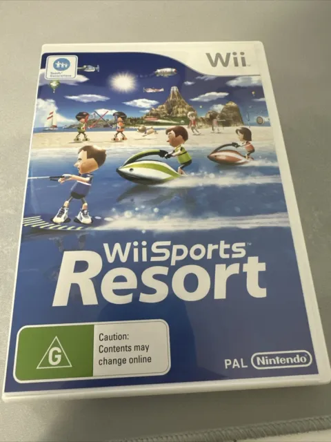 WII NINTENDO GAME - SPORTS RESORT - Complete with Manual Excellent