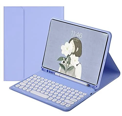 Color Keyboard Case for Samsung Galaxy Tab S8 Ultra 14.6 inch Tablet 2022 Key...