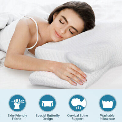 24'' Memory Foam Orthopedic Cervical Pillow Neck ＆ Shoulder Pain Relief Comfort`