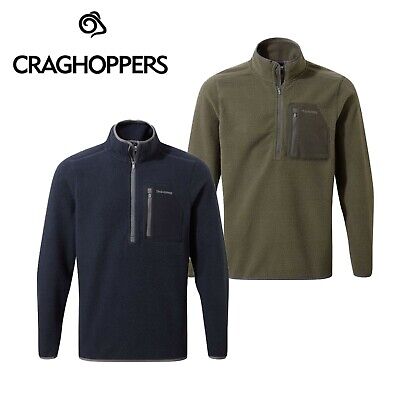 Craghoppers Crawley Mens Warm Lightweight Half Zip Micro Fleece Jacket RRP £60
