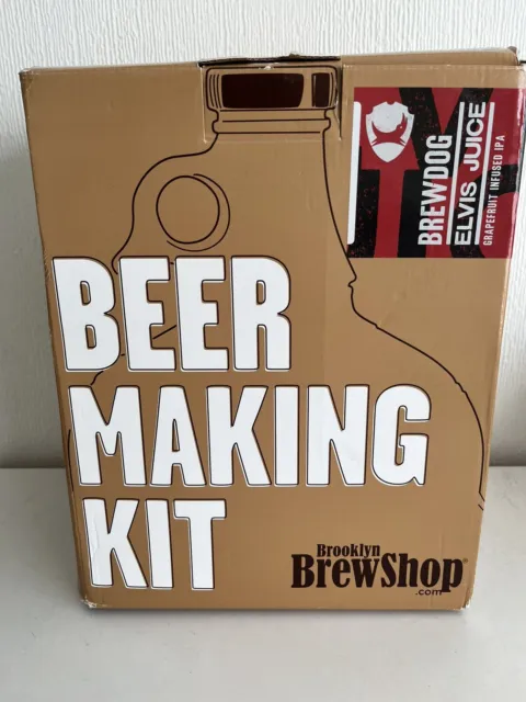 Kit de elaboración de cerveza Brooklyn Brew shop Elvis Jugo Brewdog Kit