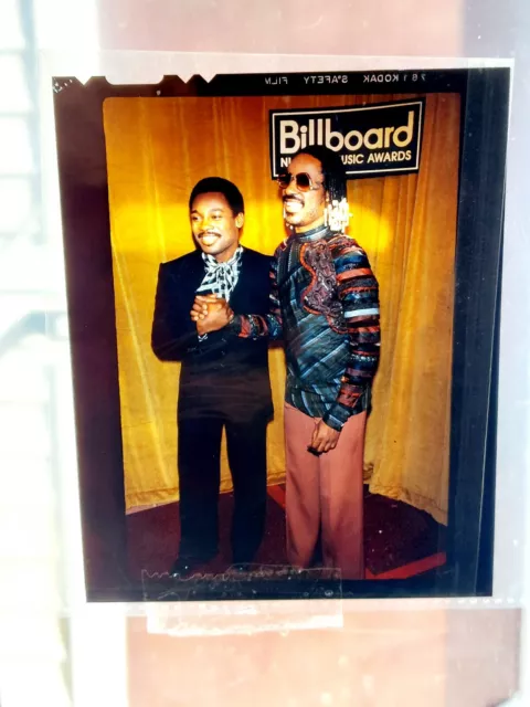Stevie Wonder at BILLBOARD MUSIC AWARDS Color Transparency 4 x 5
