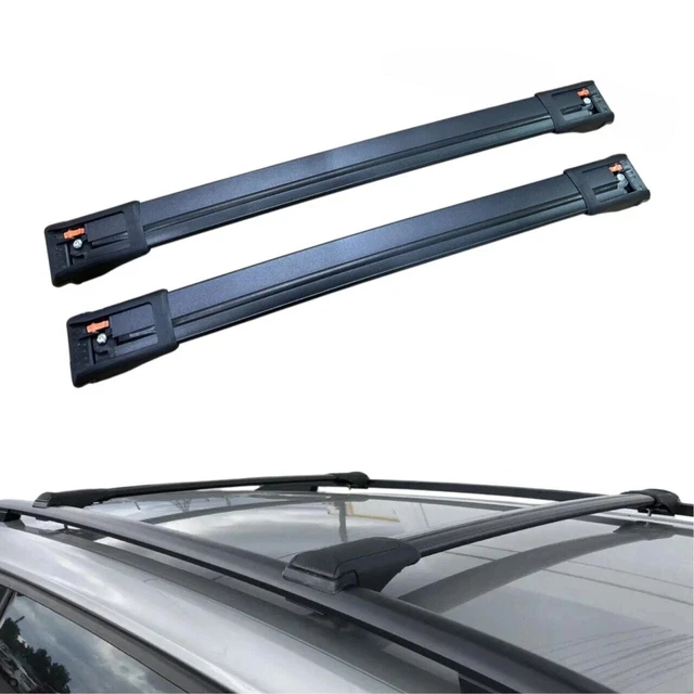 Barres De Toit ACE-2 Aluminium Gris – Compatible Audi Q3 (8U) 2012-2018 – Charge 75 Kg