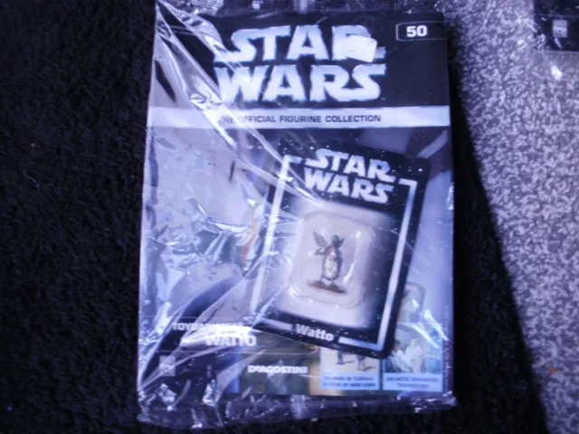Star Wars The Official Figurine Collection No 50 WATTO SEALED BAG MINT