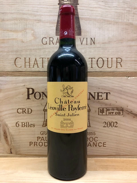 CHATEAU LEOVILLE POYFERRE 2004 / SAINT JULIEN 75cl / PARFAITE