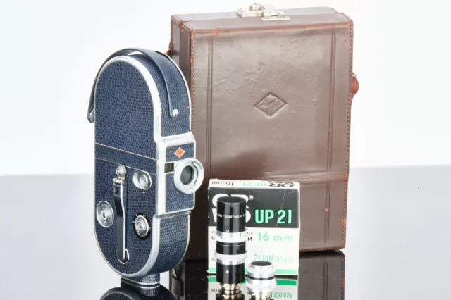 Agfa Movex 30 L Luxus Set collector condition w. lenses case 16mm Movie Camera F