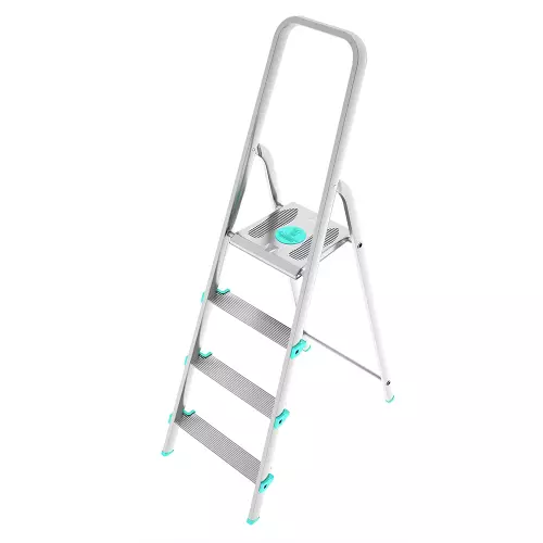 Colombo scala libellula in alluminio  leggera con gradini e piedini antiscivolo