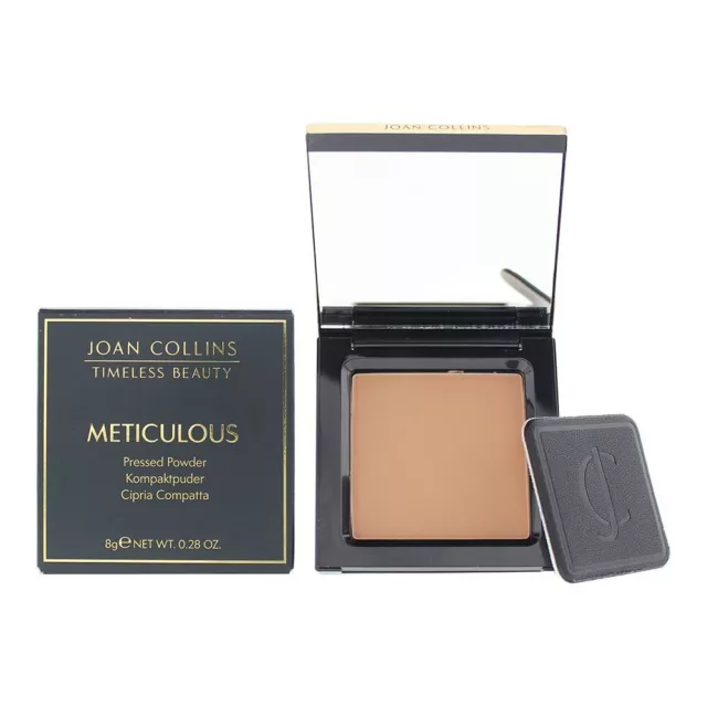 Joan Collins Meticulous Dark Pressed Powder 8G For Women