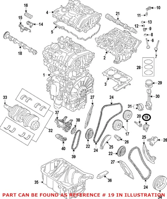 GENUINE OEM ENGINE Variable Valve Timing (VVT) Solenoid for Mini