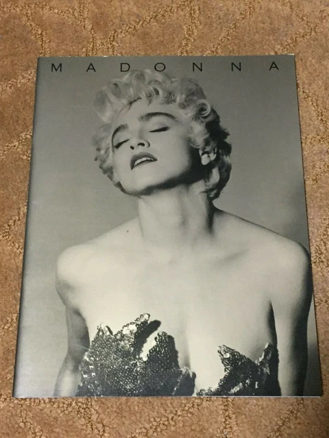 "Madonna" Tourbook Who's That Girl World Tour 1987 Booklet