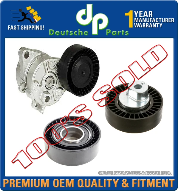 ALTERNATOR TIMING BELT TENSION TENSIONER IDLER GUIDE PULLEY for BMW E53