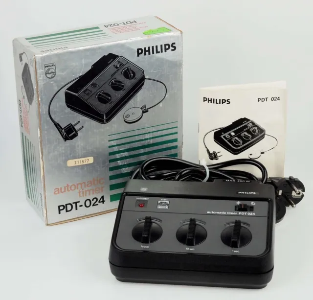 Philips PDT-024 Automatic Timer ZeitschaltUhr + Lichtmesser 15098