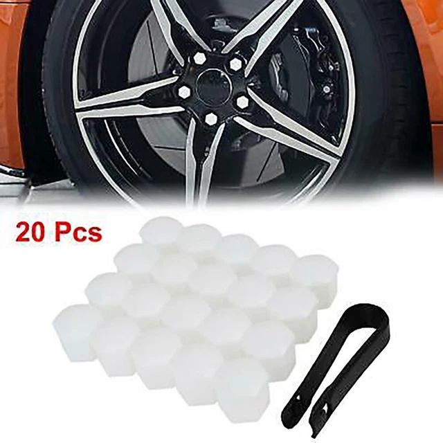 Copertura occhielli ruota in plastica mozzo adatto per vite auto 19 mm o dado