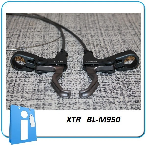 Paire De Manettes De Frein Cantilever Shimano DX ST-M071 7 Vitesses - VTT Vintage 90s