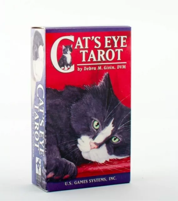 Cat's Eye Tarot Deck 2011 U.S. Games Système Debra M. Givin