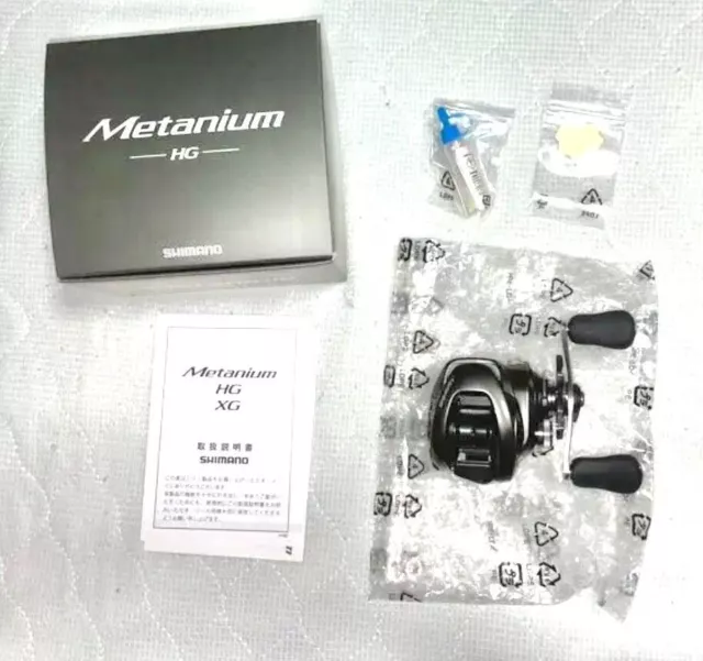 Shimano 20 Metanium HG Right Handle 7.1 Casting Reel Baitcast Reel Nuovo...