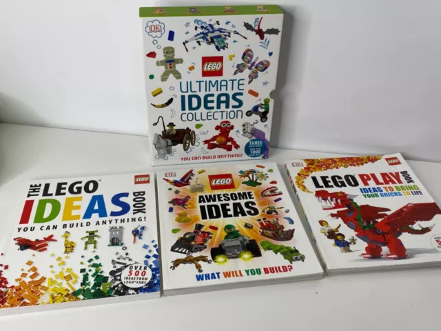 LEGO Ultimate Ideas Collection 3 Vol Set in Slipcase Paperback Books