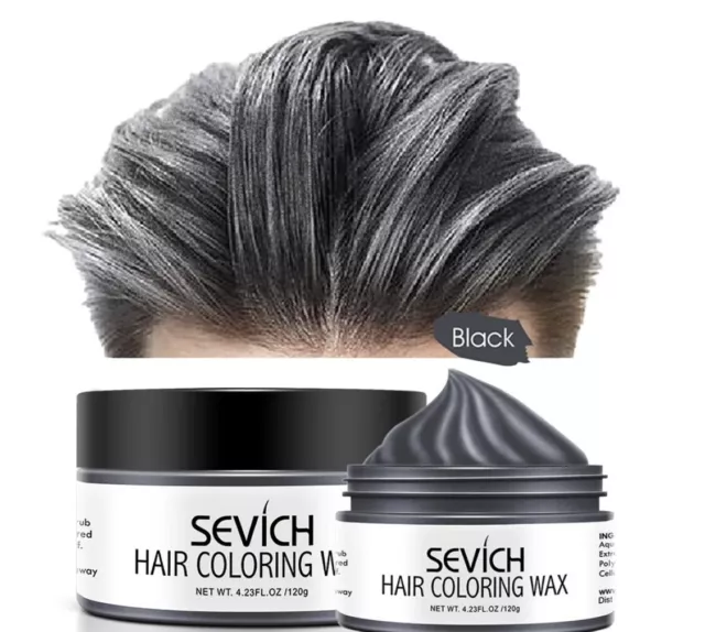 Color de cabello cera peinado barro SEVICH crema unisex colores hágalo usted mismo colorear Reino Unido 3