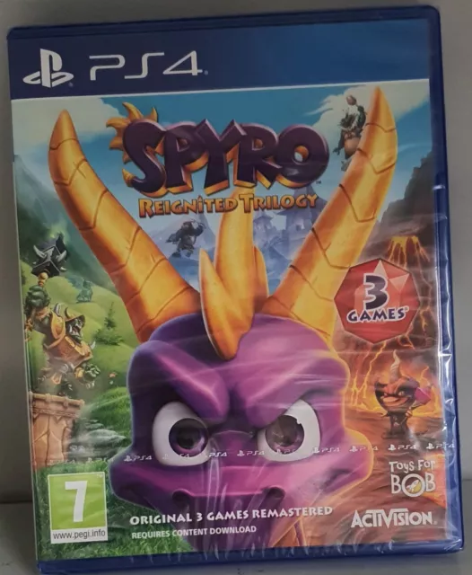 Spyro Reignited Trilogy PS4 PlayStation 4 New Sealed