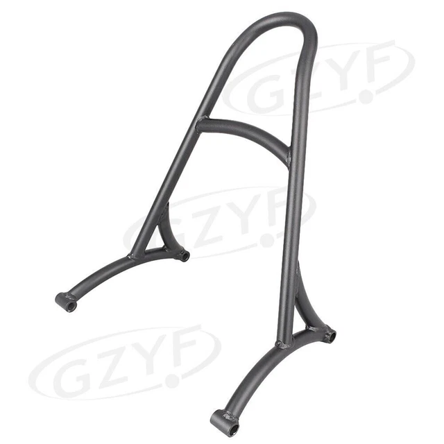 Rear Backrest Sissy Bar Bracket Mounts Fit Harley Sportster 883/1200 04-16 Black