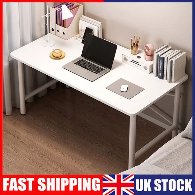 COMPUTER DESK STUDY Table Writing Home Office Wooden Workstation Laptop ...