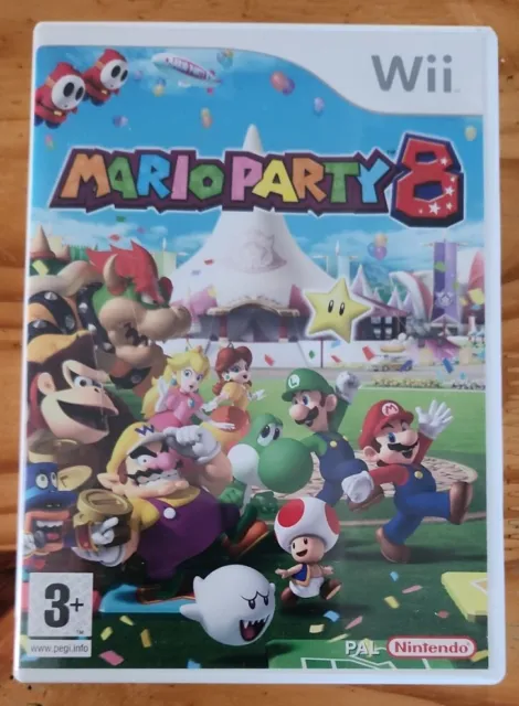 Mario Party 8 Nintendo Wii en boîte FR - pas de notice