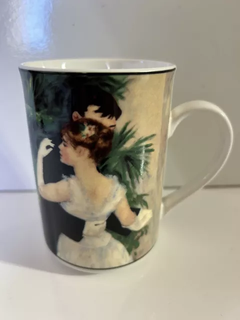 American Atelier Cup Mug Auguste Renoir Dancing In The City Art Nouveau 4 Inch