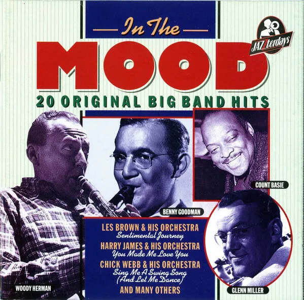 (111) "In The Mood - 20 Original Big Band Hits"-Glen Miller/Goodman/Herman- New
