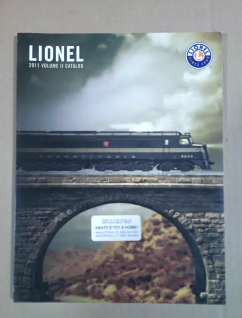 Vintage Lionel Toy Train Catalog 2011 Vol. 2