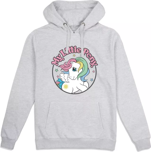 My Little Pony Womens Hoodie Classic Badge Pullover Jumper Hooded S-XL Official