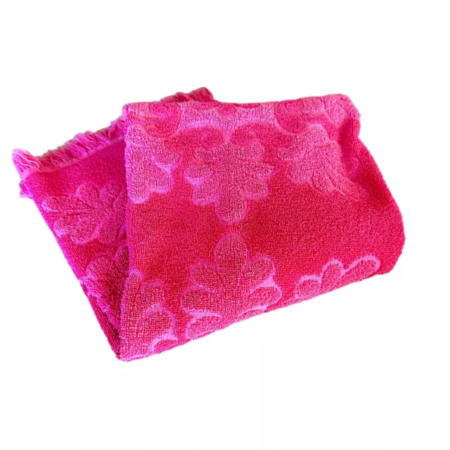 vtg Cannon Royal Family Towel 1 bath pink