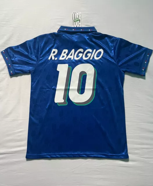 Maglia Italia Home 1994 - Usa '94 - R.baggio 10 - Articolo Nuovo