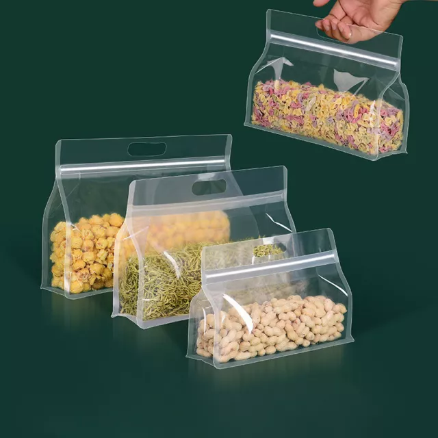 1 pezzo sacchetto per alimenti frutta con cerniera, conservazione impermeabile