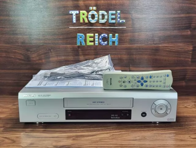 Philips VR720  VHS Videorecorder 6 Kopf Videorekorder 12 Monate Garantie #543