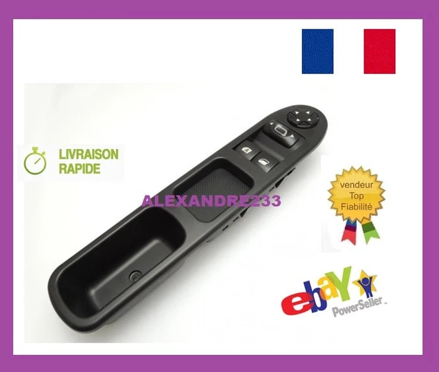 Interrupteur leve vitre peugeot 207 conducteur plus passagé 6554.qc 6554.qk