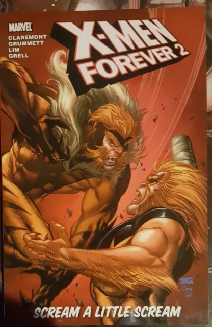 Marvel - X-MEN - Forever 2 - Volume 2 "Scream A Little Scream" Softcover Novel