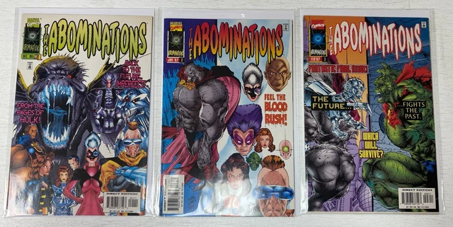 The Abominations Set: #1-3 3 different books average 8.0 VF (1996)