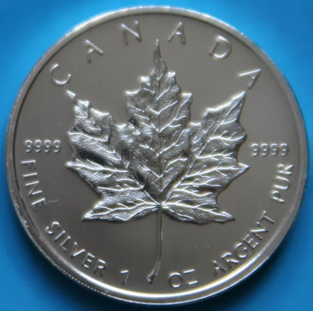 1oz Maple Leaf 1988 - 2023 - 5 Dollar Kanada 999 Silber + Privy Mark je Auswahl