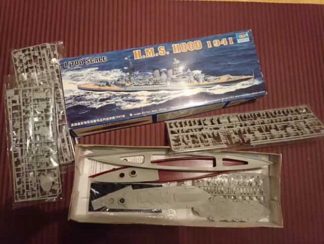 HMS HOOD 1941 | 1/700 Trumpeter Modell No. 05740 NEU