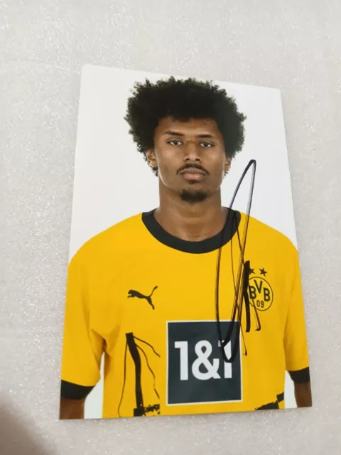 Signiertes Foto Karim Adeyemi Borussia Dortmund NEU (2)