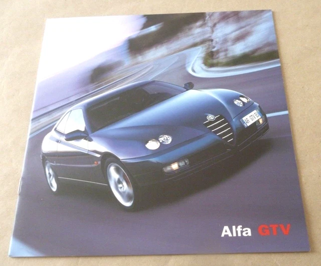 2003 ALFA ROMEO GTV Catalogue Brochure Folder Prospekt Dépliant