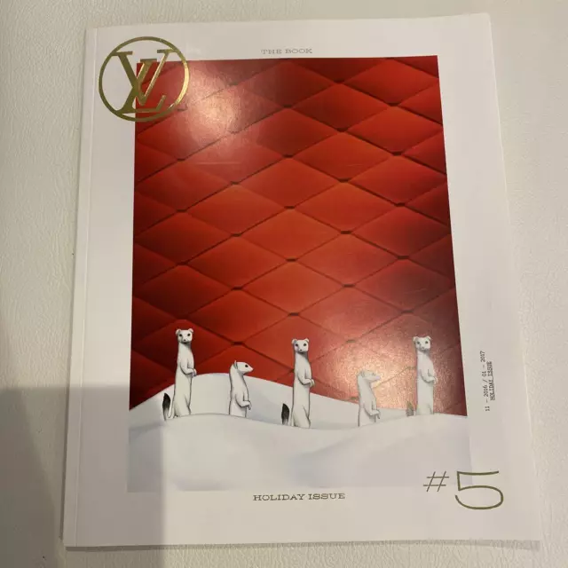 Louis Vuitton The Book #5 2016 Holiday Issue Catalog Booklet w/ Sticker Japanese