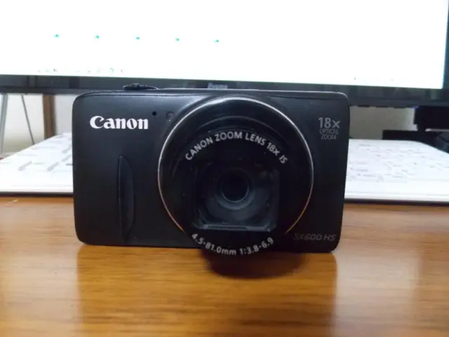 Canon PowerShot SX600 HS Noir [Operation Confirmed]